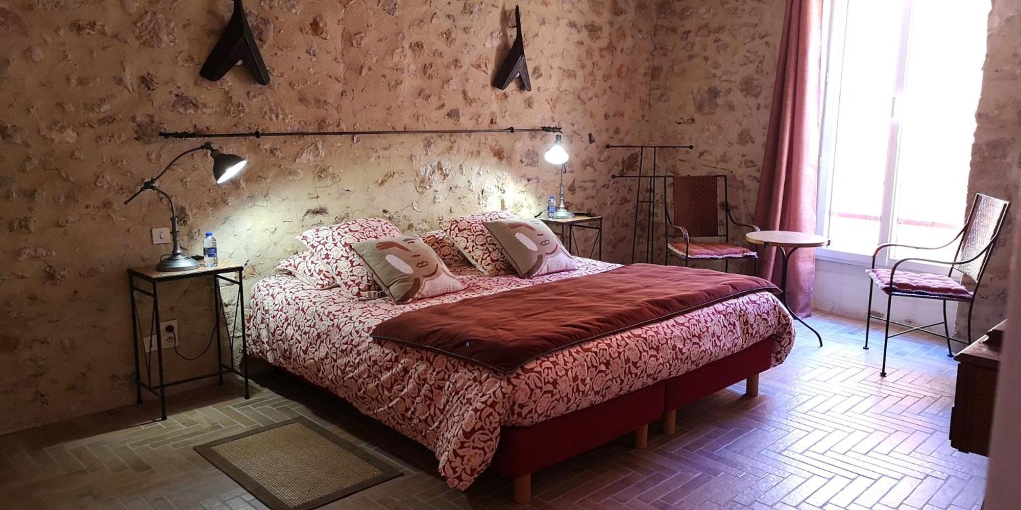Le Mimosa Bed & Breakfast Saint-Saturnin-de-Lucian Eksteriør bilde
